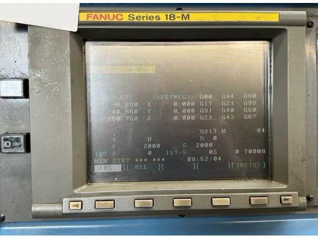 Matra johnfords vmc 1300 hd/apc cnc verticaal bewerkingscentrum - afbeelding 9 van  9