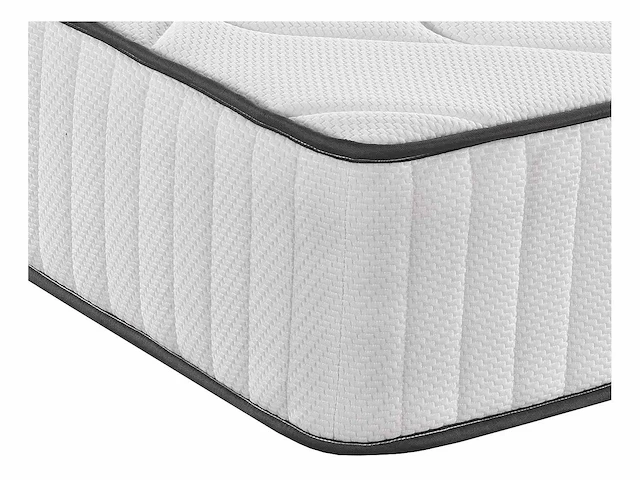 Matras 140 x 190 cm, hybride brandveilig, 7-zone pocketveren en traagschuim dikte 30cm - afbeelding 4 van  5
