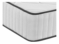 Matras 140 x 190 cm, hybride brandveilig, 7-zone pocketveren en traagschuim dikte 30cm - afbeelding 4 van  5