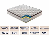 Matras 140x190 - pocketveren - afbeelding 5 van  8