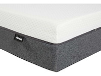 Matras 160 x 200 cm hd foam 7 zones en traagschuim verwijderbare hoes met een dikte van 20 cm dik - afbeelding 4 van  8