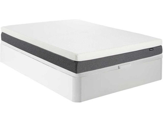 Matras 160 x 200 cm hd foam 7 zones en traagschuim verwijderbare hoes met een dikte van 20 cm dik - afbeelding 6 van  8