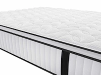 Matras 180 x 200 cm brandveilig, pocketveren en geïntegreerde topmatras 28cm dik - afbeelding 4 van  8