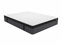 Matras 180 x 200 cm, hybride pocketveren, 7 zones en traagschuimgel 25 cm dik - afbeelding 2 van  9