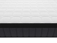Matras 180 x 200 cm, hybride pocketveren, 7 zones en traagschuimgel 25 cm dik - afbeelding 6 van  9