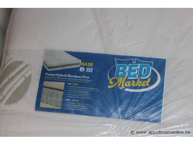 Matras bamboo 160x200 - afbeelding 2 van  2