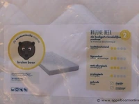 Matras bruine beer 90x200 - afbeelding 2 van  2