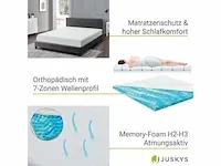 Matrasbeschermer orthopedisch 7 zones, ademend 140x200 - afbeelding 2 van  4