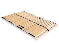 Matrasloze lattenbodem met 28 lattenbodems 7 zones 140x200 cm - afbeelding 1 van  8