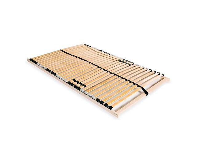 Matrasloze lattenbodem met 28 lattenbodems 7 zones 140x200 cm - afbeelding 2 van  8
