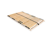 Matrasloze lattenbodem met 28 lattenbodems 7 zones 140x200 cm - afbeelding 2 van  8