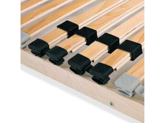 Matrasloze lattenbodem met 28 lattenbodems 7 zones 140x200 cm - afbeelding 7 van  8