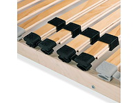 Matrasloze lattenbodem met 28 lattenbodems 7 zones 140x200 cm - afbeelding 7 van  8