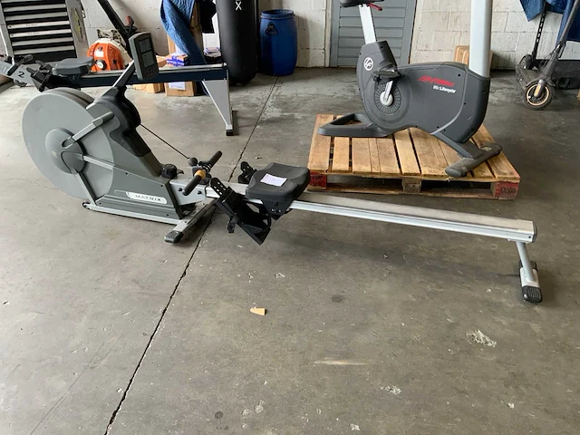 Matrix air rower roeitrainer - afbeelding 5 van  6