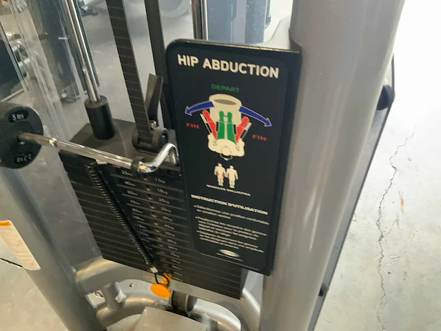 Matrix aura g3 hip-abductie krachtstation - afbeelding 3 van  5