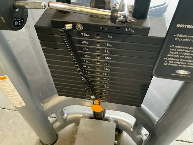 Matrix aura g3 hip-abductie krachtstation - afbeelding 4 van  5