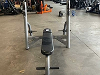 Matrix olympische flat bench krachtstation - afbeelding 2 van  5