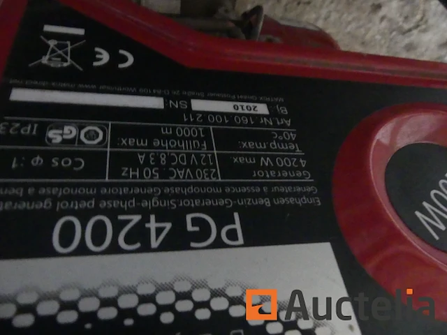 Matrix pg4200 generatorset - afbeelding 2 van  7