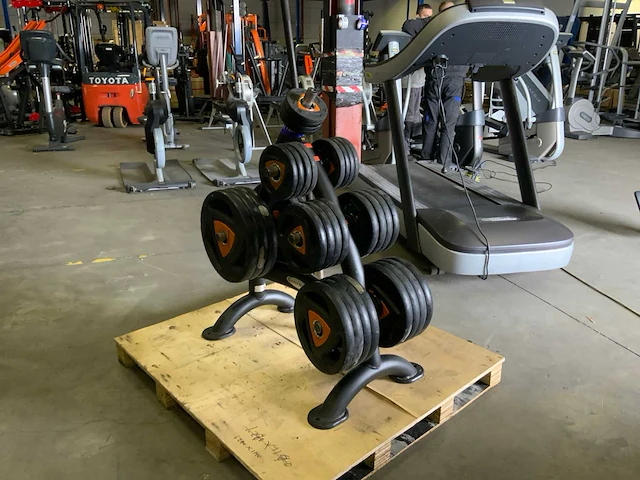 Matrix rek met ziva schijven 265kg - afbeelding 1 van  6