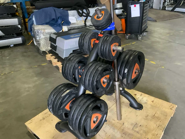 Matrix rek met ziva schijven 265kg - afbeelding 3 van  6