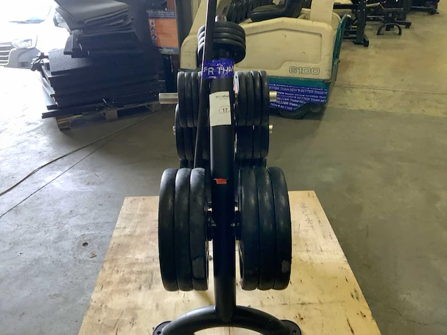 Matrix rek met ziva schijven 265kg - afbeelding 5 van  6