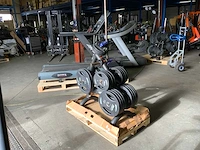 Matrix schijvenrek met 187,5kg schijven nieuwe schijven - afbeelding 5 van  6