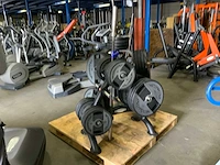 Matrix schijvenrek met 187,5kg technogym schijven - afbeelding 2 van  5