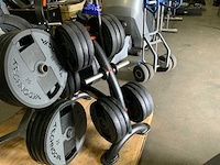 Matrix schijvenrek met 187,5kg technogym schijven - afbeelding 5 van  5