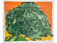 Maurice wyckaert - tree - litho - afbeelding 1 van  6