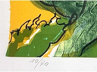 Maurice wyckaert - tree - litho - afbeelding 4 van  6