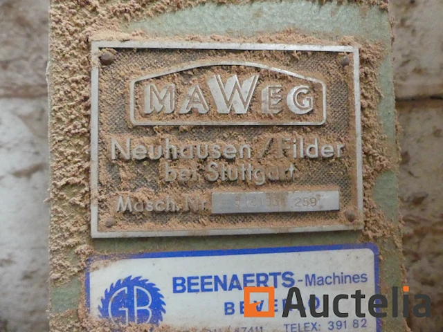Maweg pneumatische framepers - afbeelding 9 van  12