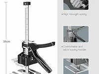 Maxawe 2 stuks werkbesparende handheld krik tool met schaal - afbeelding 2 van  2