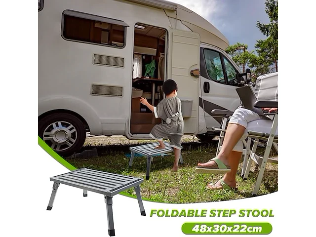 Maxearn opstapje voor caravans - afbeelding 3 van  5