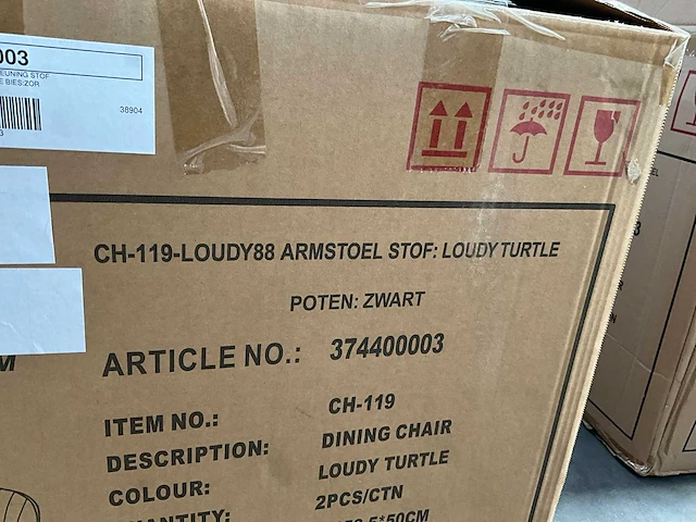 Maxfurn - dining chair (2x) - afbeelding 4 van  10
