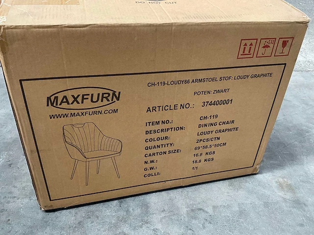 Maxfurn - dining chair (2x) - afbeelding 7 van  13