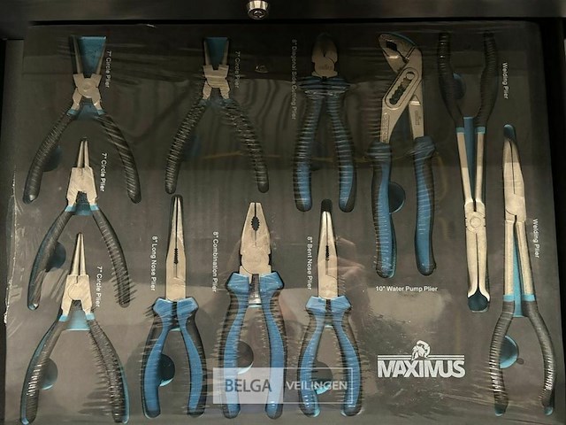 Maximus 12 drawers roller cabinet - afbeelding 13 van  17