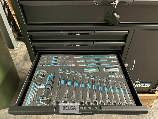 Maximus 7 drawers roller cabinet - afbeelding 14 van  20