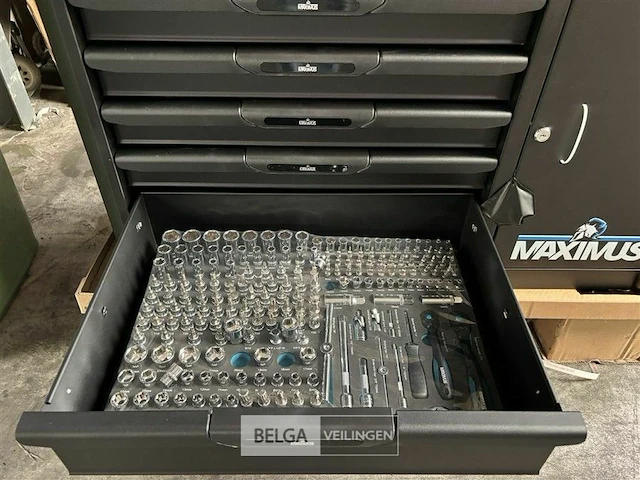 Maximus 7 drawers roller cabinet - afbeelding 20 van  20