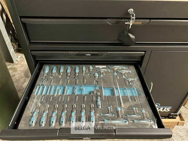Maximus 7 drawers roller cabinet - afbeelding 20 van  20