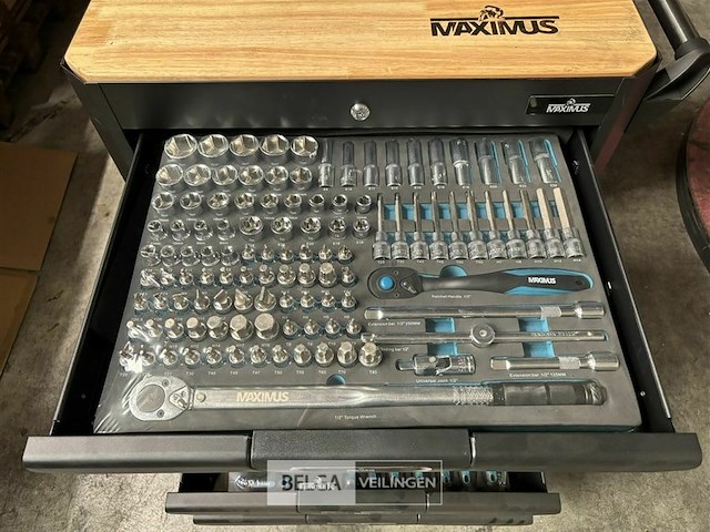 Maximus 7 drawers roller cabinet - afbeelding 15 van  18