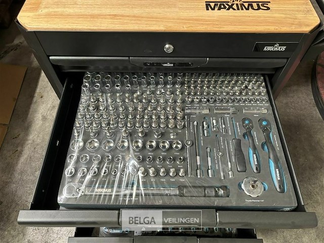 Maximus 7 drawers roller cabinet - afbeelding 16 van  18