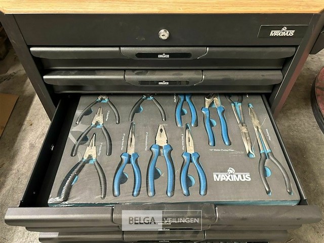 Maximus 7 drawers roller cabinet - afbeelding 3 van  18