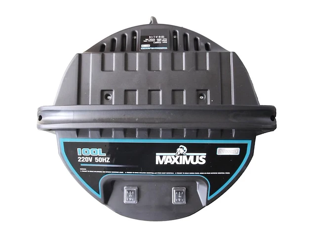 Maximus nat en droogzuiger 100l - bouwstofzuiger zonder zak - waterstofzuiger incl 230v stopcontact - stroomkabel 4.5m - 2400w - afbeelding 3 van  4