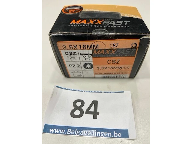 Maxxfast houtschroef csz 3,5 x 16 200 stuks - afbeelding 1 van  1