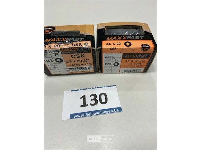 Maxxfast houtschroef csz 3,5 x 20 400 stuks - afbeelding 3 van  3