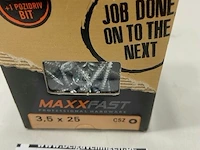 Maxxfast houtschroef csz 3,5 x 25 200 stuks - afbeelding 1 van  1