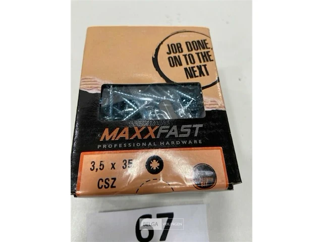 Maxxfast houtschroef csz 3,5 x 35 200 stuks - afbeelding 3 van  3