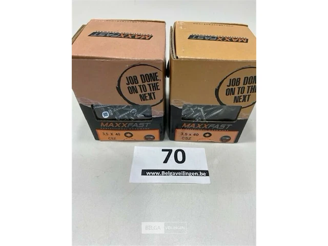 Maxxfast houtschroef csz 3,5 x 40 400 stuks - afbeelding 1 van  3