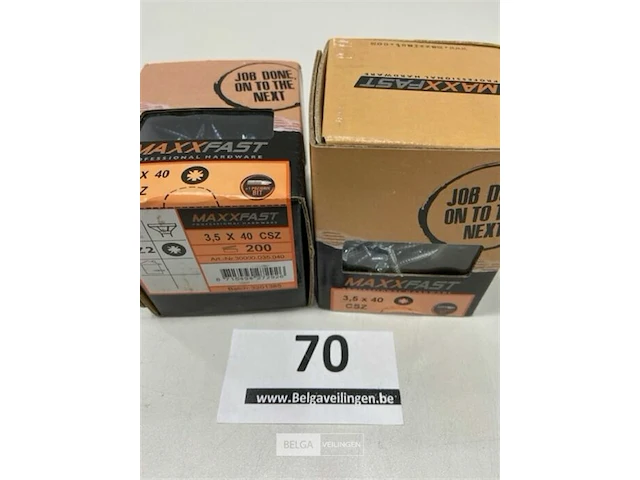 Maxxfast houtschroef csz 3,5 x 40 400 stuks - afbeelding 3 van  3