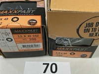 Maxxfast houtschroef csz 3,5 x 40 400 stuks - afbeelding 3 van  3